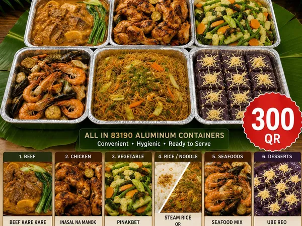 6-Dish Grand Combo Tray