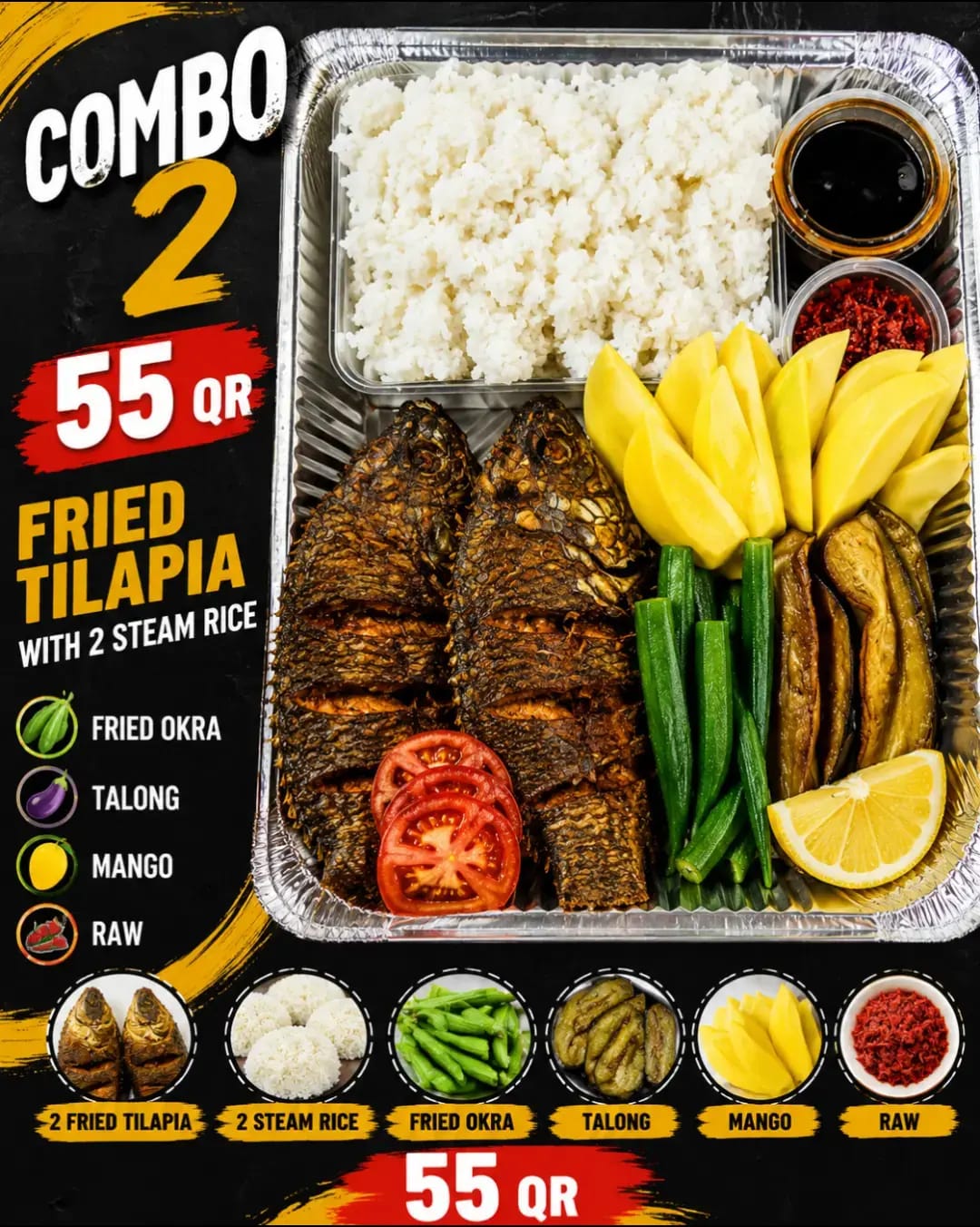 Value Meal with Rice Sets